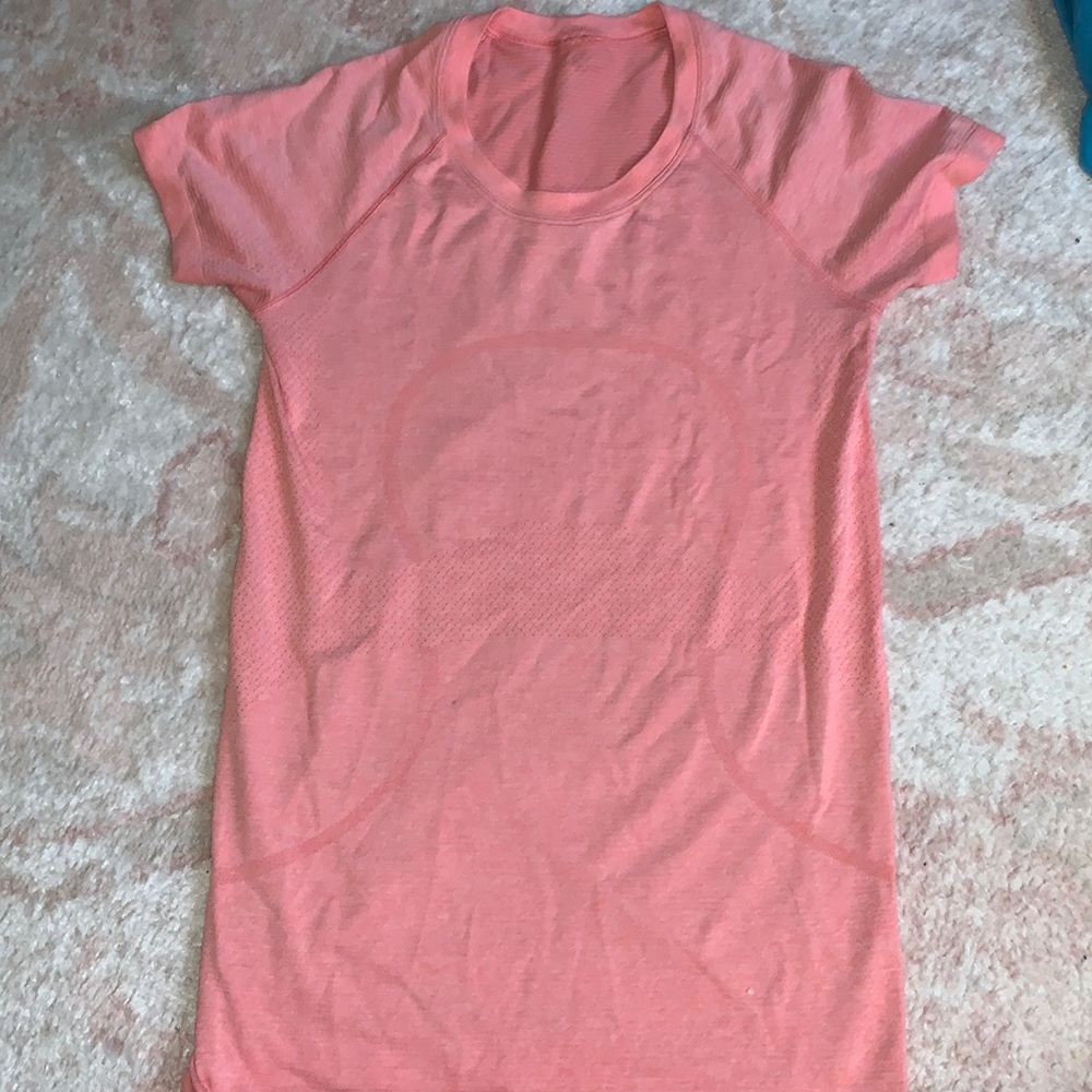 Pink swiftly tech -short sleeve-